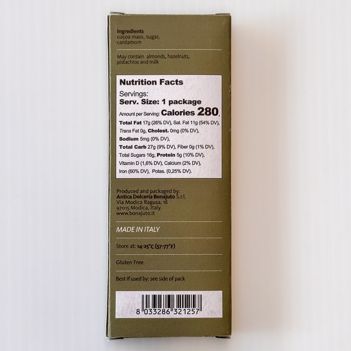 Bonajuto Dark Chocolate Bar