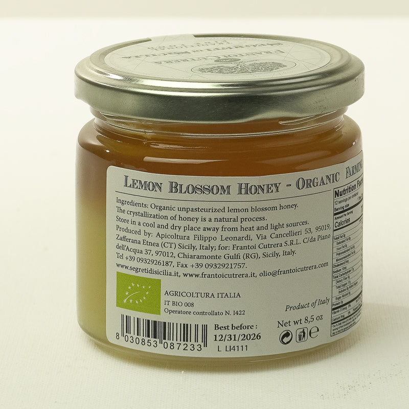 Segreti di Sicilia Sicilian Lemon Blossom Honey