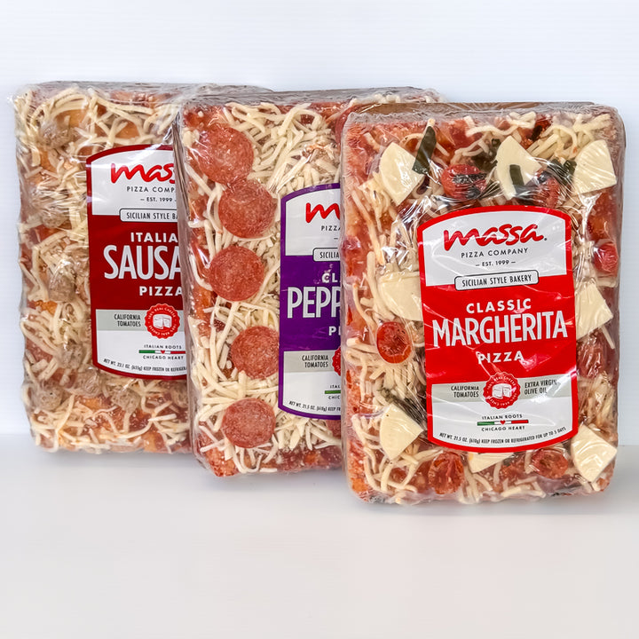 Massa Frozen Sicilian Style Pizza
