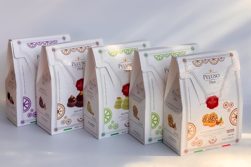 ウィオレーヌ&U マルチミルク　3セット（6本） Peluso Sicilian Pastries and Chocolate – Etto Pasta