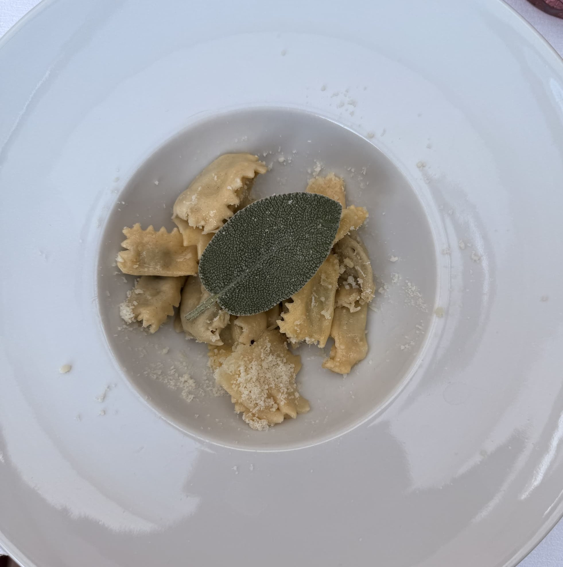 Stuffed Pasta with Sage and Butter