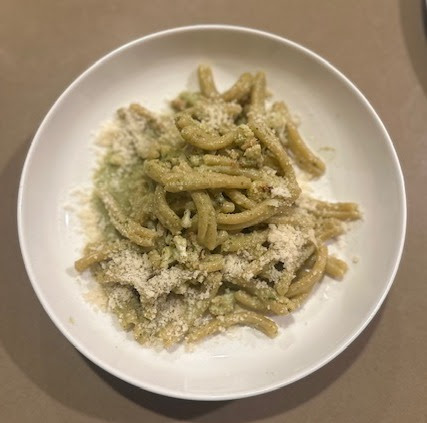 Marcona Almond Basil Pesto with Roasted Cauliflower