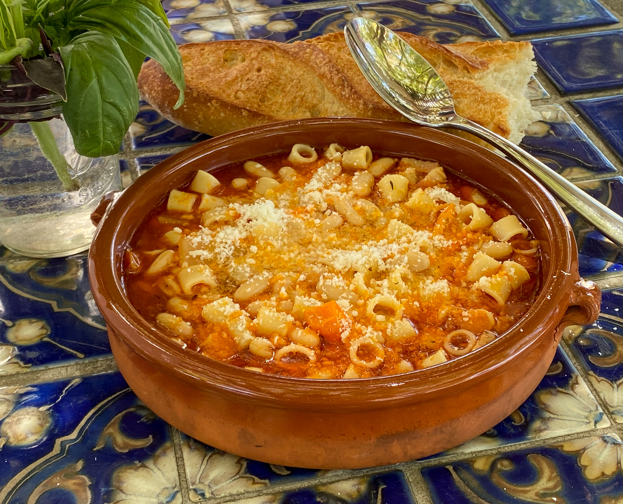 Ditalini: Pasta e Fagioli