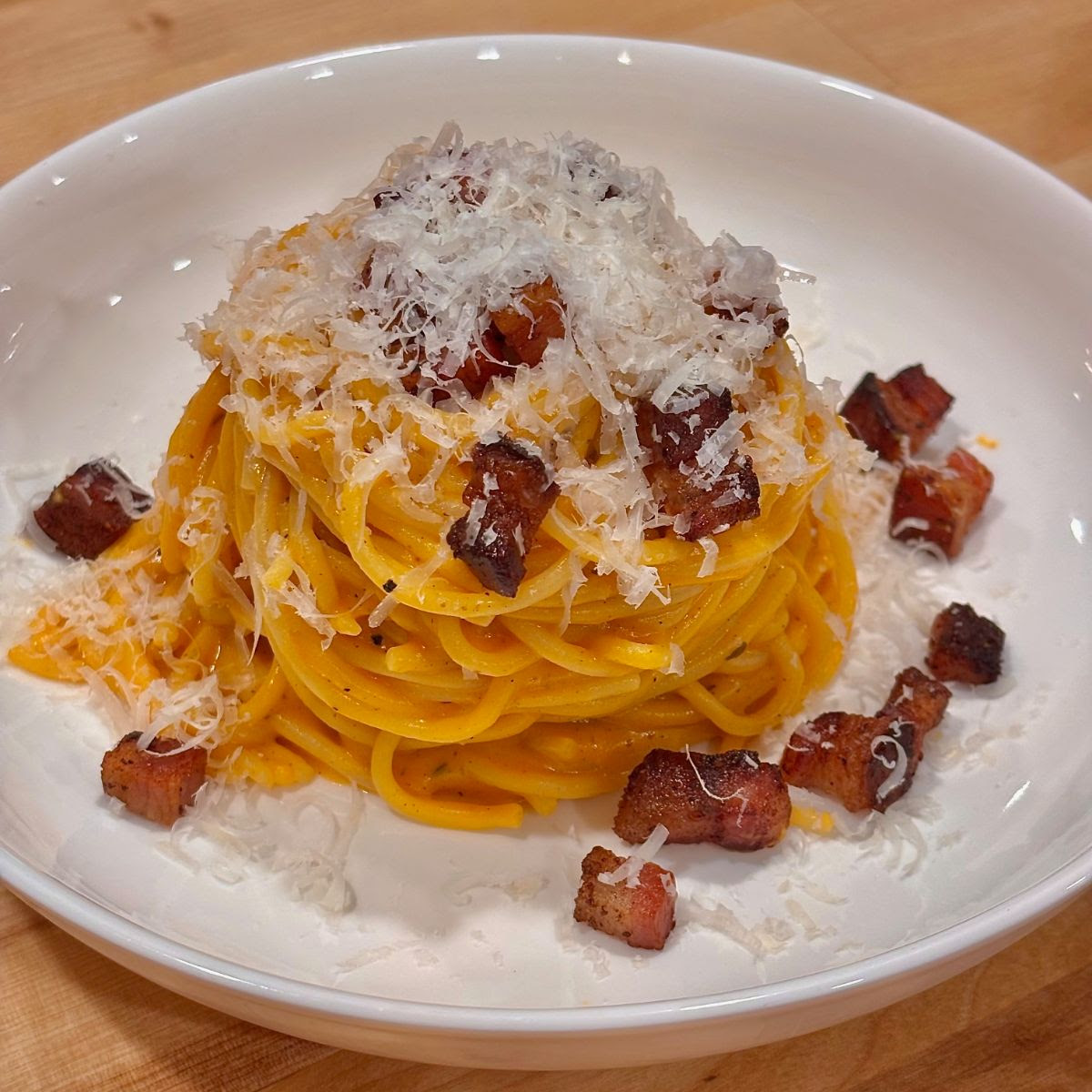 Butternut Squash Carbonara