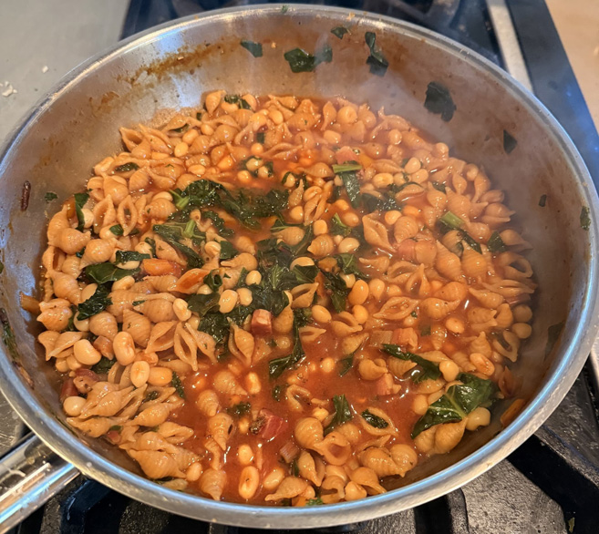 Pasta Fagioli & Greens