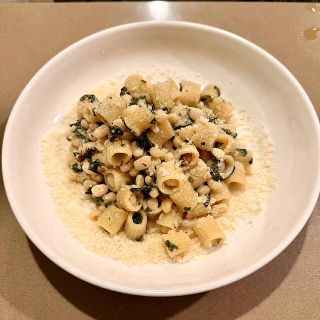 Cauliflower Sausage Pasta