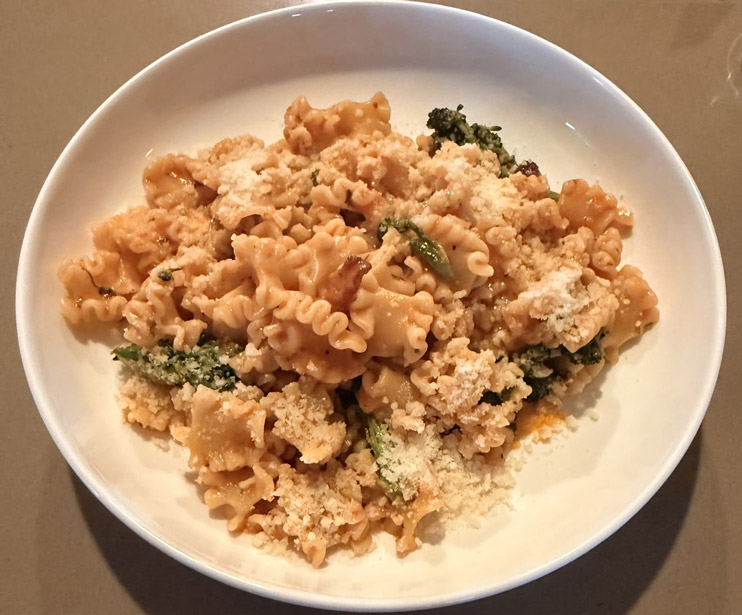 Vodka Sauce with Pancetta and Broccolini