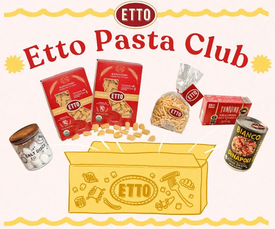 A New Pasta Club Release - Etto Pasta