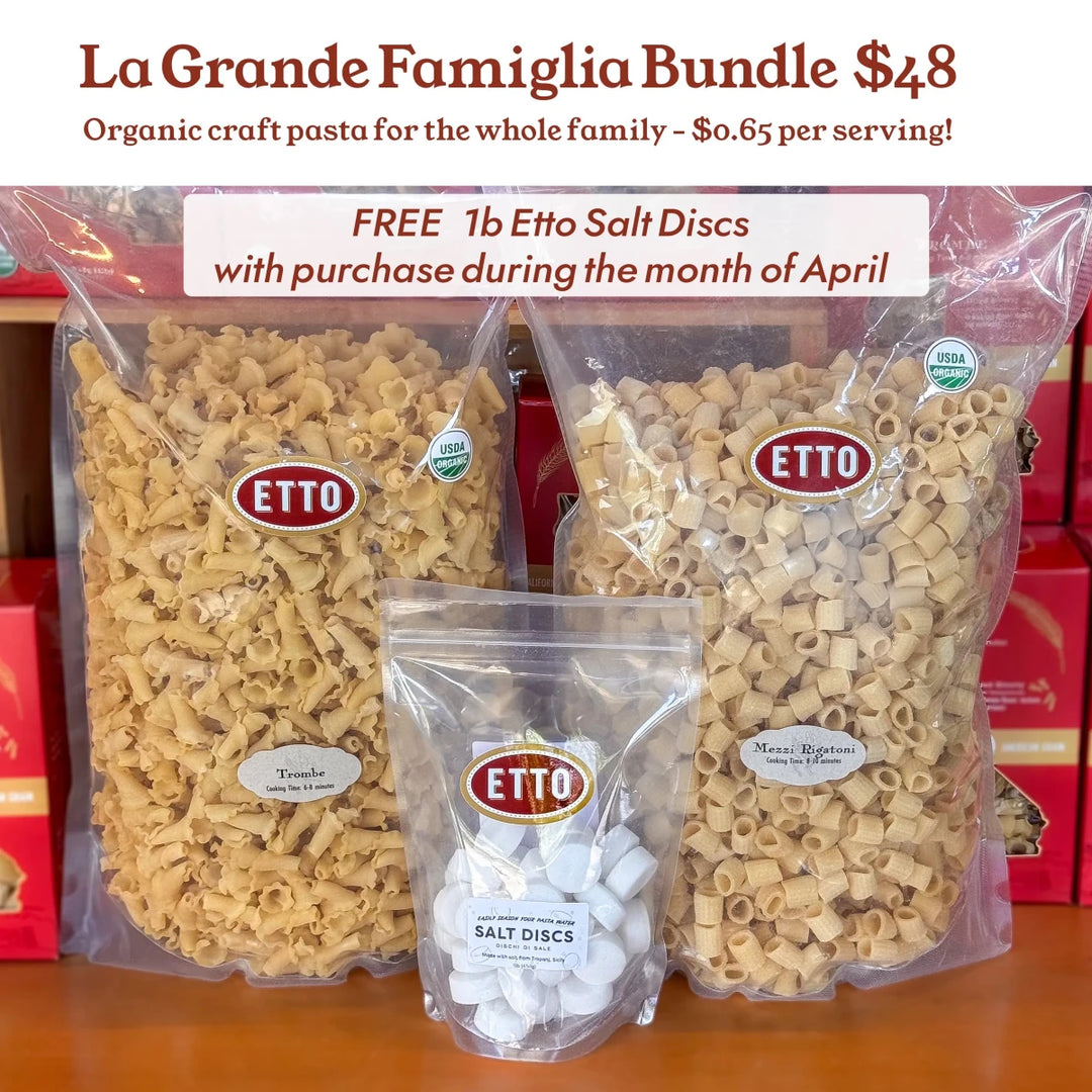 La Grande Famiglia Bundle - 8.8lbs pasta - Etto Pasta