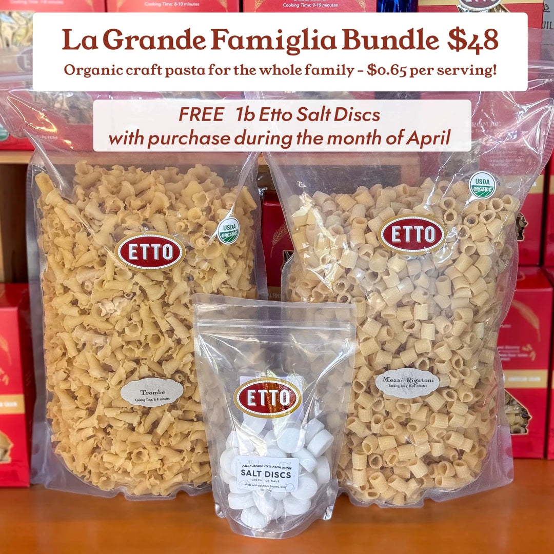 La Grande Famiglia Bundle - 8.8lbs pasta - Etto Pasta