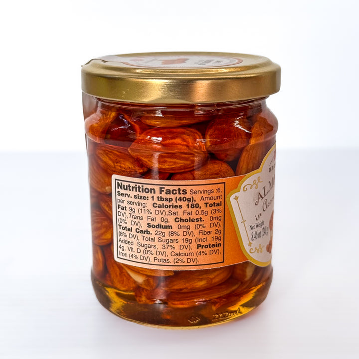 Brezzo Almonds in Acacia Honey
