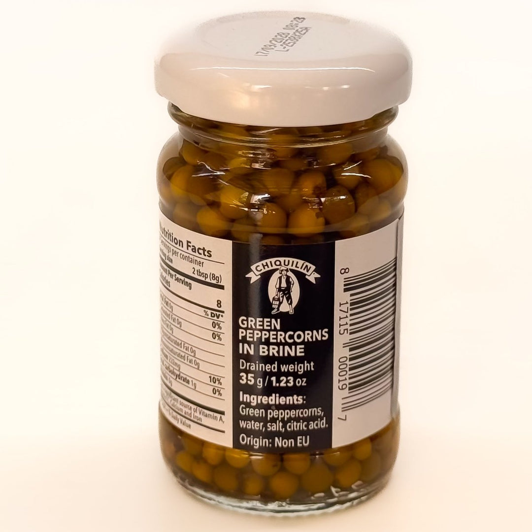 Chiquilin Green Peppercorns in Brine - Etto Pasta
