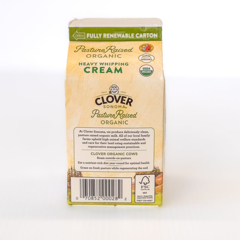 Clover Heavy Cream - 16 oz