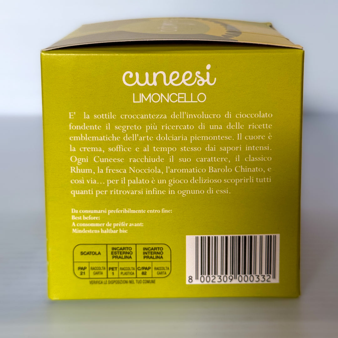 Cuneesi Limoncello Chocolate
