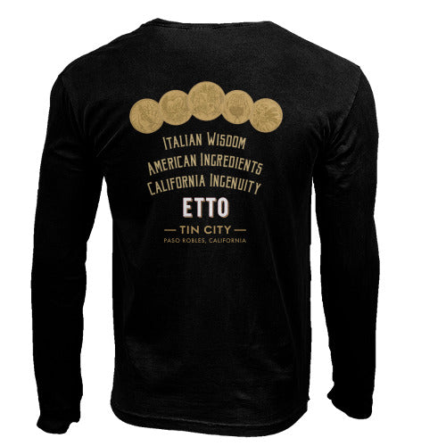 T-shirt (Long Sleeve) Black Etto