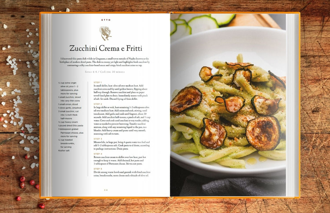 Etto Pasta Cookbook - PRE ORDER