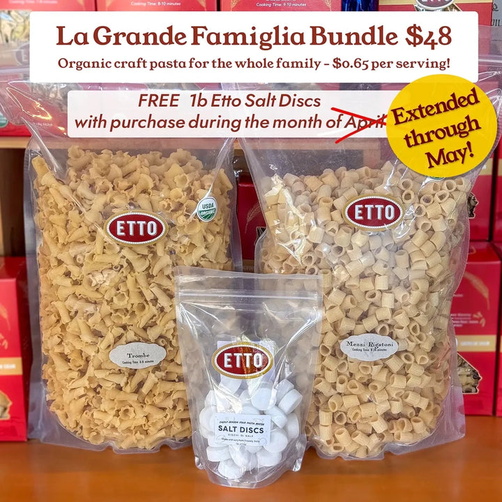 La Grande Famiglia Bundle - 8.8lbs pasta - Etto Pasta