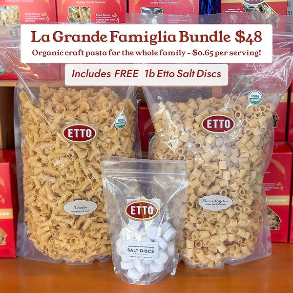 La Grande Famiglia Bundle - 8.8lbs pasta - Etto Pasta