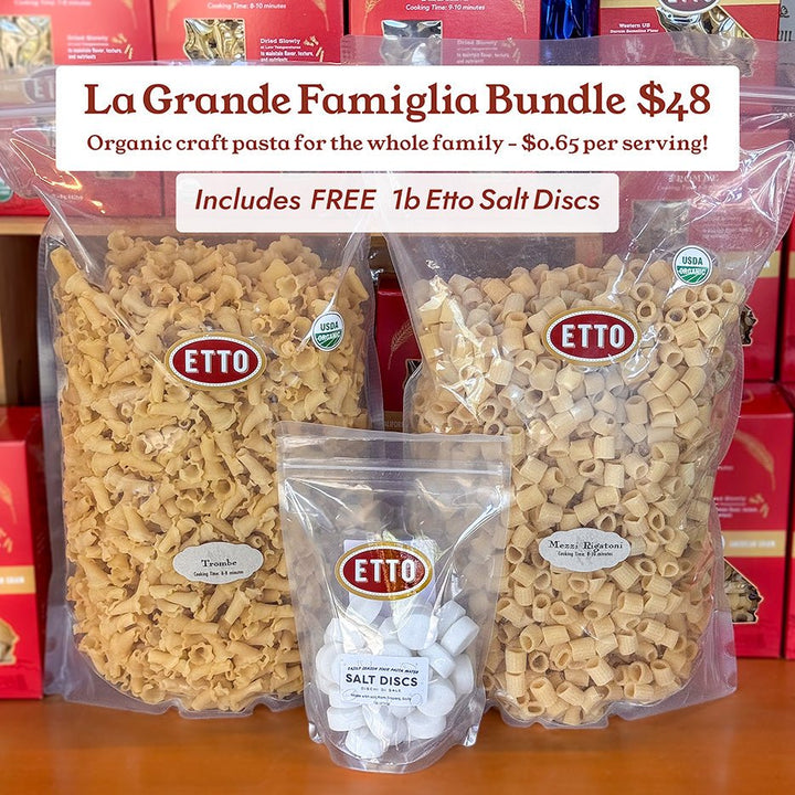 La Grande Famiglia Bundle - 8.8lbs pasta - Etto Pasta