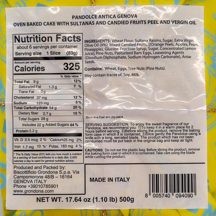 Grondona Antica Genova