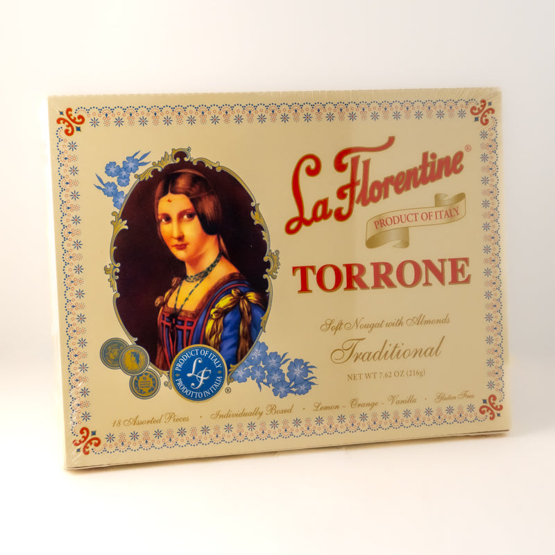 Italian Soft Almond and Pistachio Nougat (Torrone)