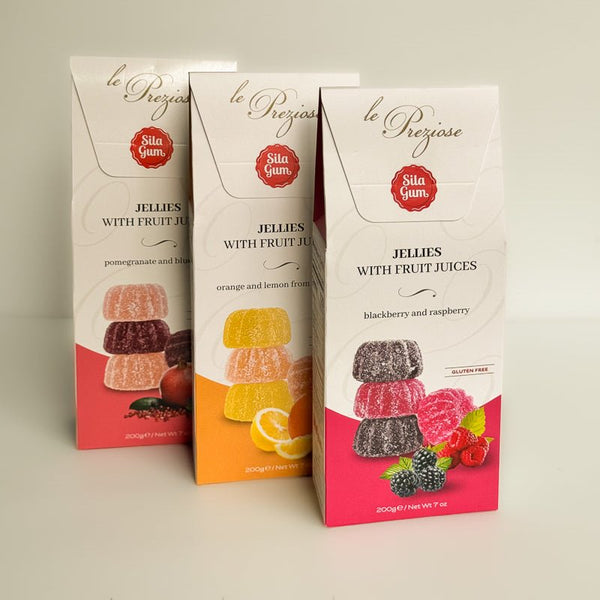Le Preziose Fruit Jelly Sweets with Fruit Juice – Etto Pasta