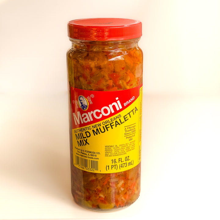 Marconi Giardiniera and Muffaletta Condiments