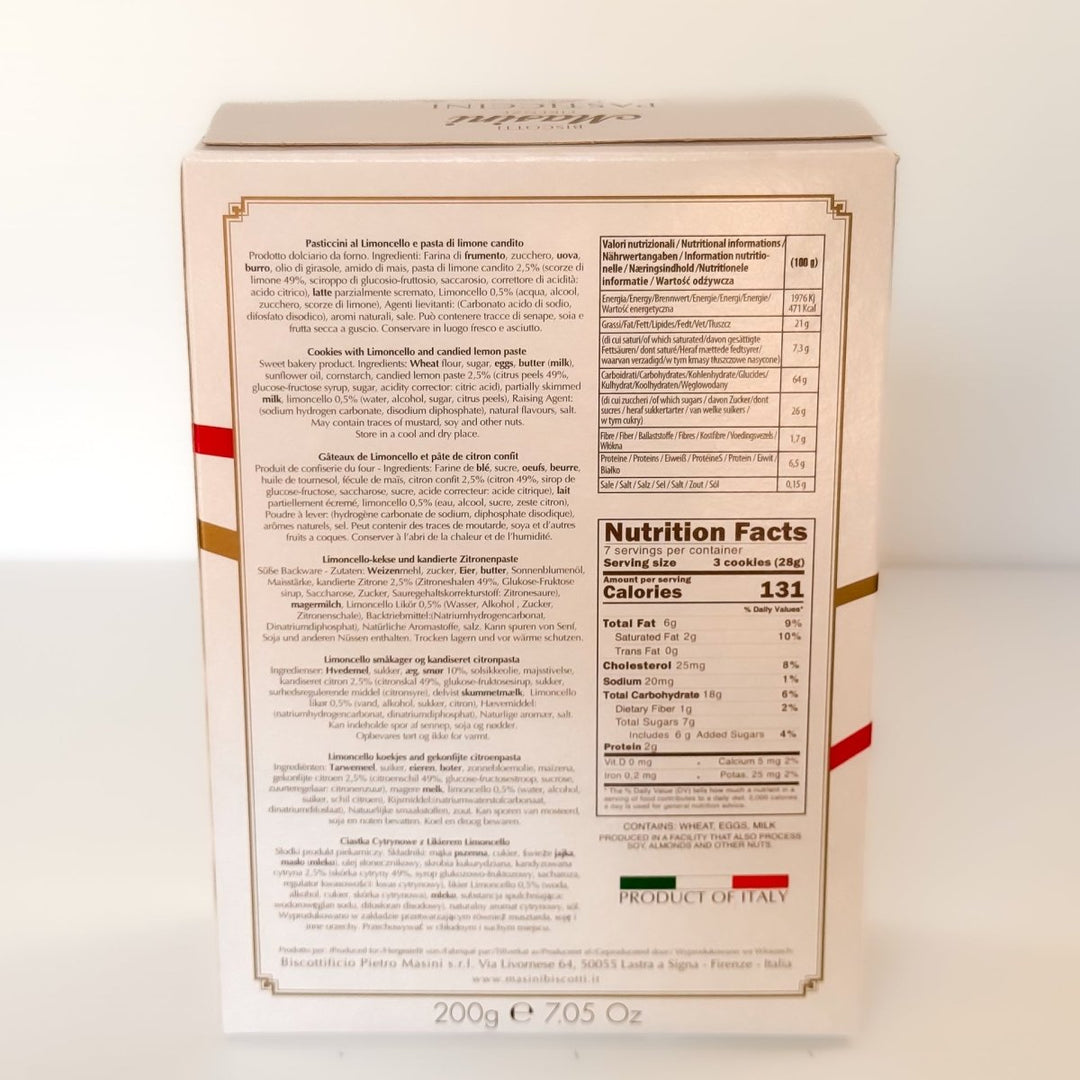 Masini Pastry Cookies - Etto Pasta