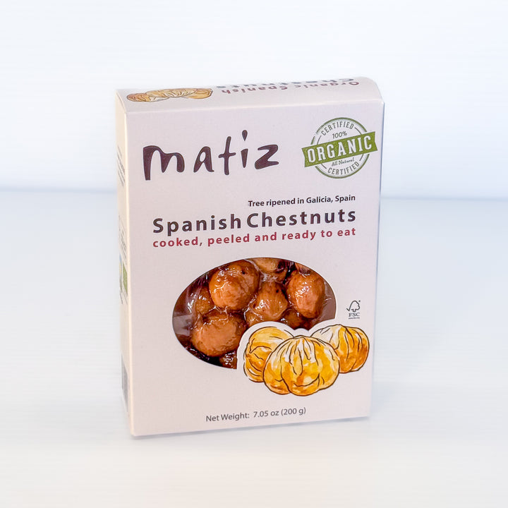 Matiz Organic Cooked Chestnuts