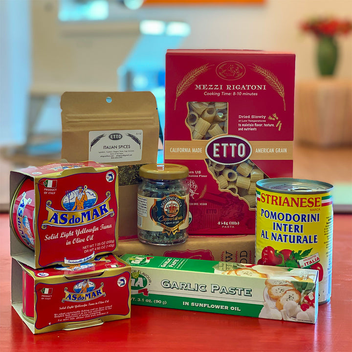 Mezzi Rigatoni al Tonno Recipe Kit