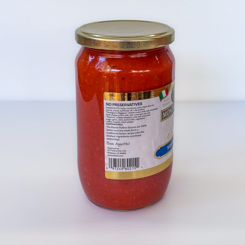 Monte Pollino Vodka Sauce