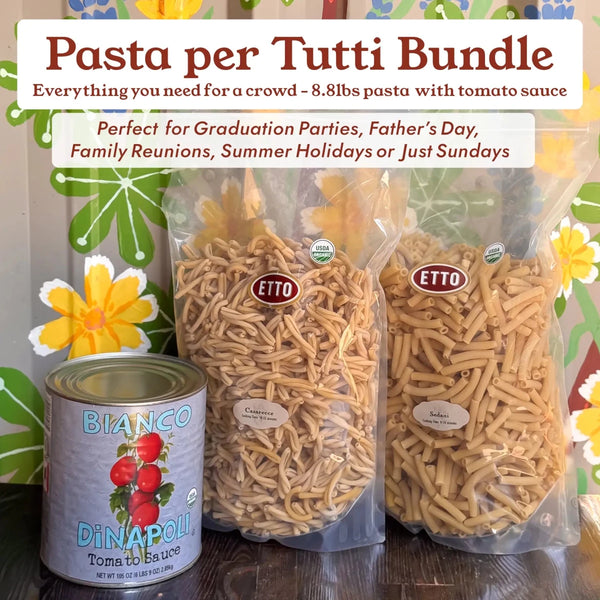 Pasta per Tutti Bundle - Limited Availability - Etto Pasta