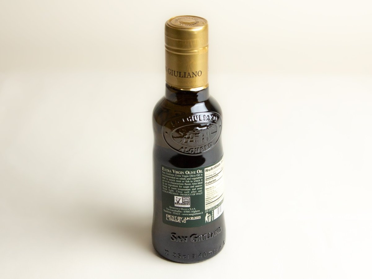 San Giuliano Extra Virgin Olive Oil (8.45oz - 1 ltr) Imported from