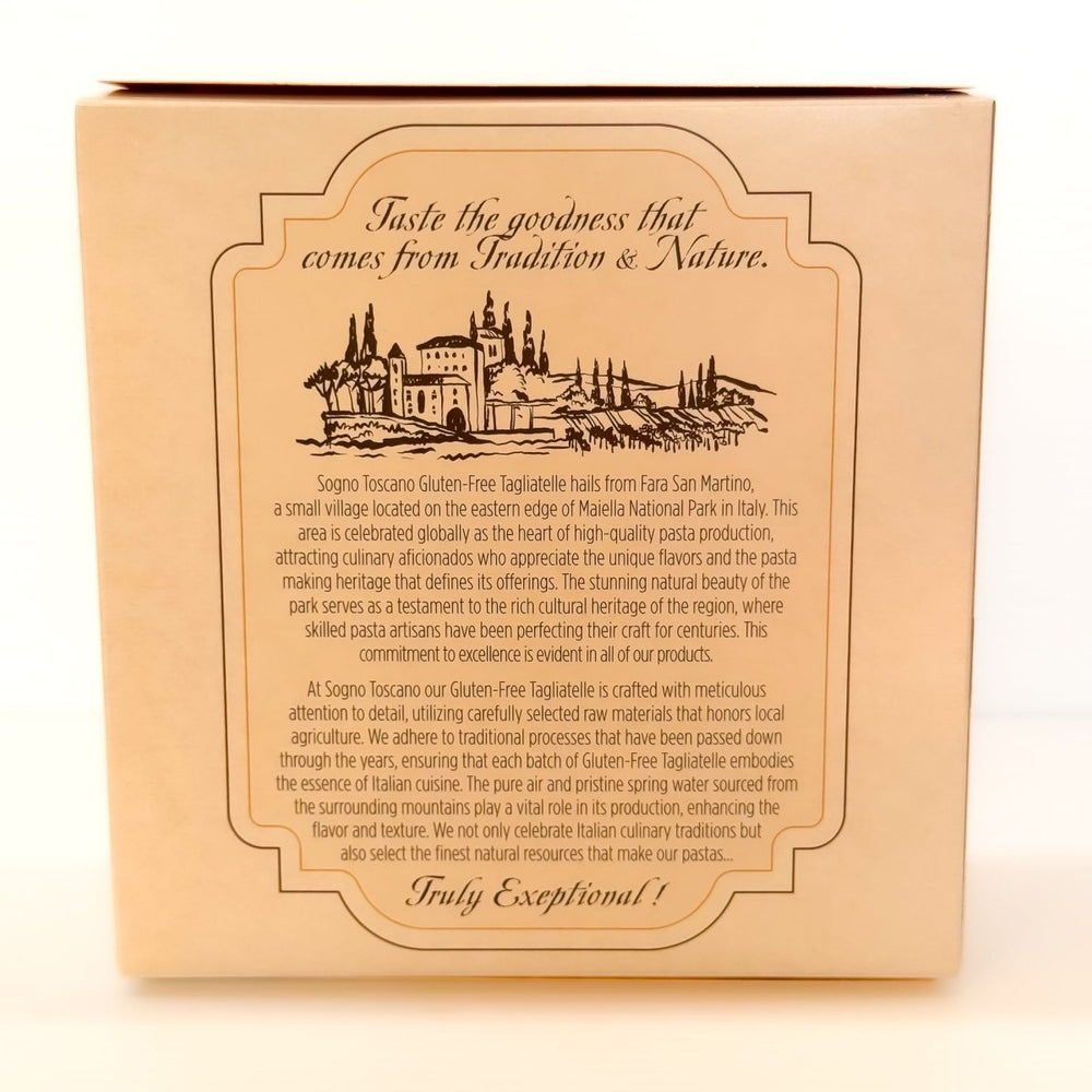 Sogno Toscano Gluten Free Tagliatelle - Etto Pasta