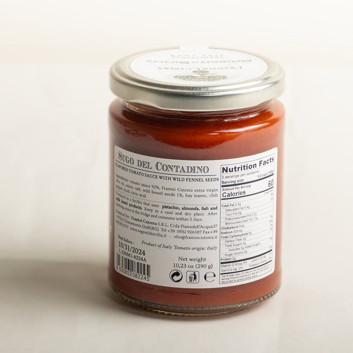 Sugo del Contadino Farmer Tomato Sauce