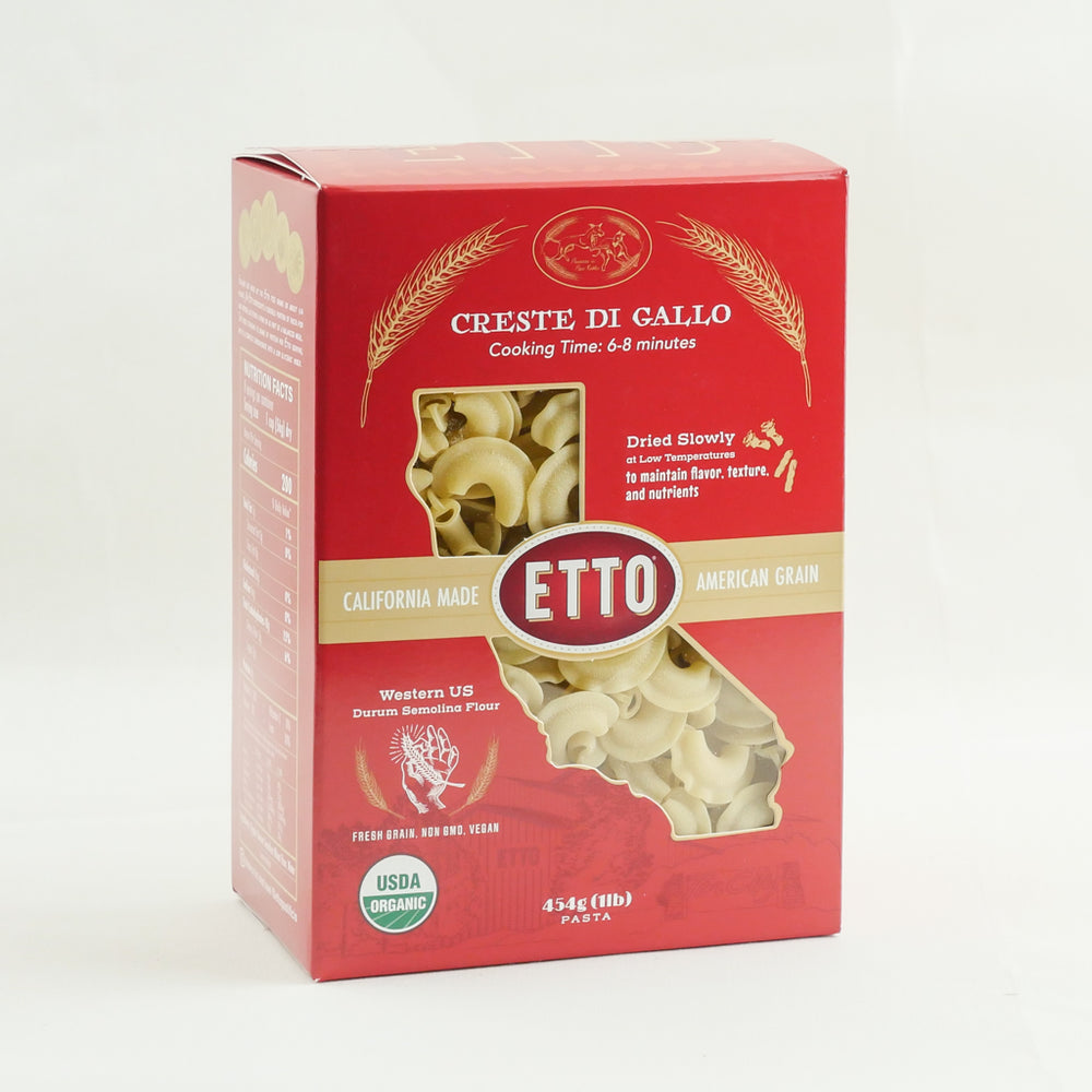Cresti di Gallo Pasta 1 pound box California cut out