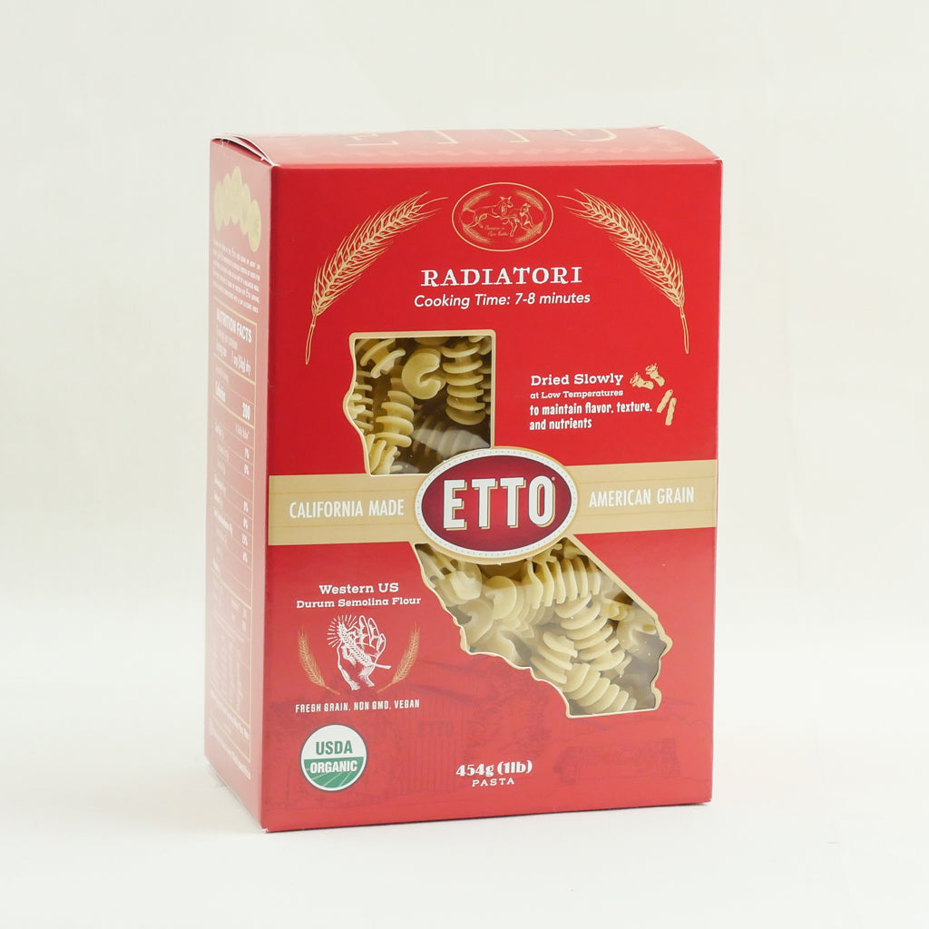 Radiatori Pasta 1 pound box California cut out